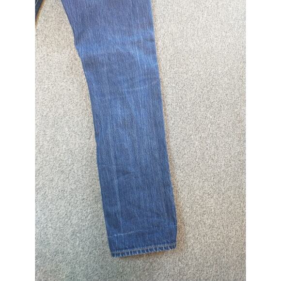 J. Crew Jeans Men's 30x32 Style 770 Straight Fit Denim Distressed Wallet Print - Picture 13 of 16